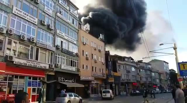 Bursa Uluyol'da korkutan yangın!