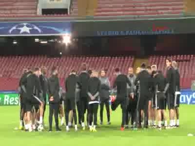 Beşiktaş, Napoli maçının hazırlıklarını tamamladı