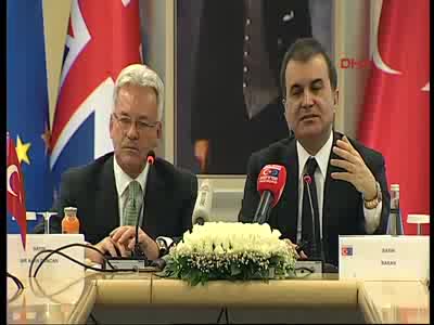 AB Bakanı Ömer Çelik, İngiliz Bakan Duncan ile ortak basın toplantısı düzenledi - 2
