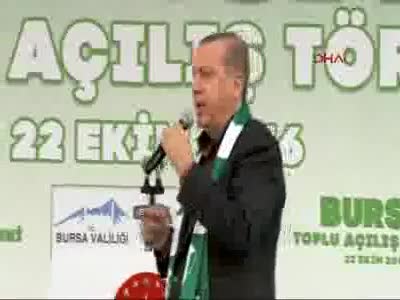 Cumhurbaşkanı Recep Tayyip Erdoğan Bursa Demokrasi Meydanı'nda konuştu - 2