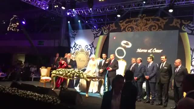 Cumhurbaşkanı Erdoğan Bursa'da şahitlik yaptı