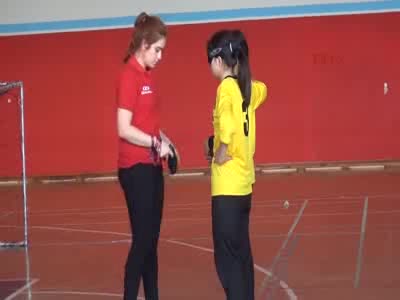 Görme Engelliler Goalball 1'inci Lig müsabakaları başladı