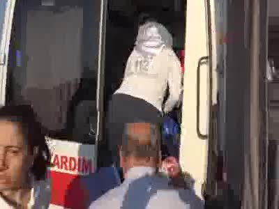 Antalya'da büyük patlama ambulanslar sevkedildi - 4