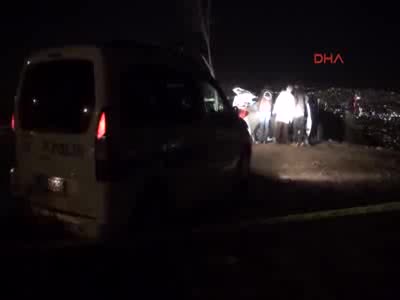 Otomobilde vurulmuş halde bulundu