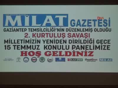Abdülhamit Gül: 15 Temmuz gecesinin adı 2'nci Kurtuluş Savaşı'dır