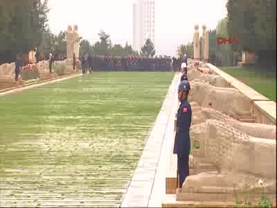 Başkent'te 29 Ekim törenleri Anıtkabir'de başladı - 1