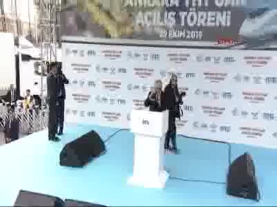 Başbakan Binali Yıldrım Hızlı Tren Garı Açılış Töreninde konuştu - 1