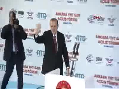 Cumhurbaşkanı Erdoğan, Hızlı Tren Garı Açılış Töreninde konuştu - 1