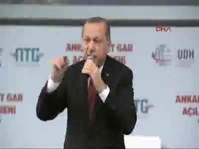 Cumhurbaşkanı Erdoğan, Hızlı Tren Garı Açılış Töreninde konuştu - 3