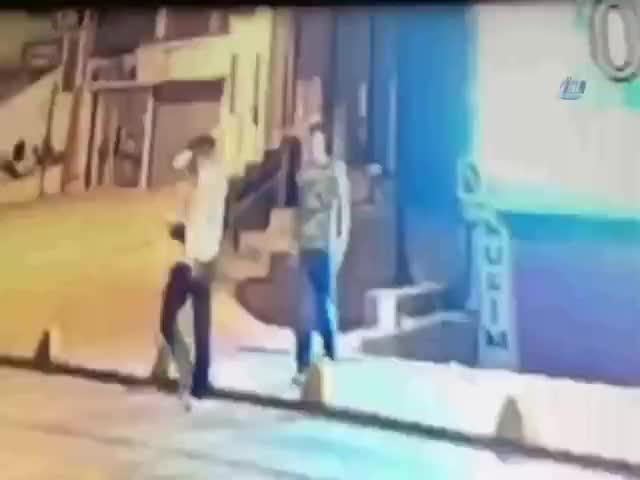 İstanbul'un göbeğinde dehşet anları!