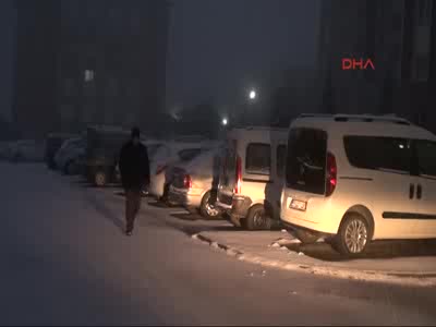 Van'da kar yağışı etkili oldu