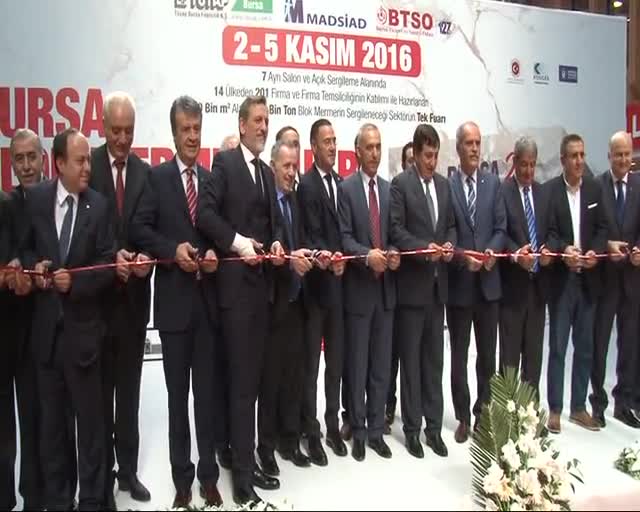 Bursa Blok Mermer Fuarı kapılarını açtı
