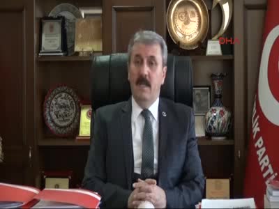 Mustafa Destici, Muhsin Yazıcıoğlu davasındaki yeni iddiaya ilişkin konuştu