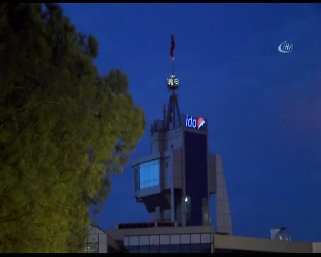 Bursa'da deniz ulaşımına fırtına engeli