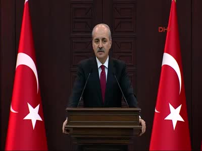 Numan Kurtulmuş , Bakanlar Kurulu toplantısı açıklama yaptı - 3