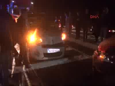 Kütahya'da zincirleme kaza: 4 yaralı