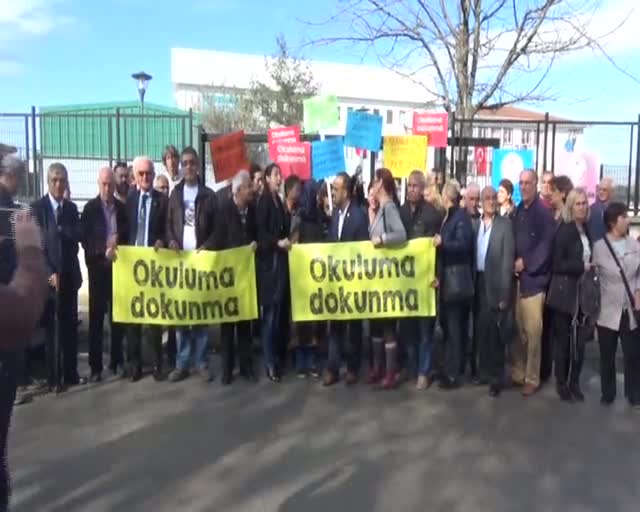 Bursalılardan sert tepki: "Okulumuza dokunmayın!"