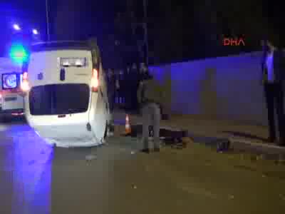 Bursa'da trafik kazası: 1 ölü, 1 yaralı