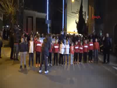 Bursa'da 'Uyuşturucuya Hayır' yürüyüşü