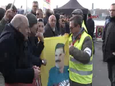 PKK yandaşları Almanya'da ortalığı birbirine kattı