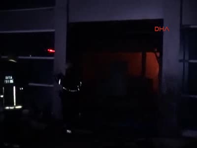 Bursa'da otomobil yedek parça fabrikasında yangın
