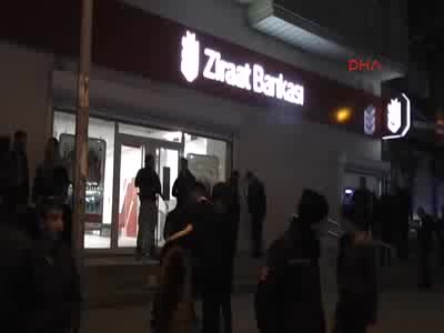 Muş'ta bombalı banka soygunu