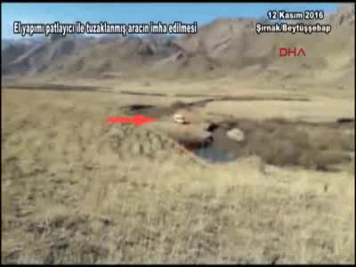 Şırnak' ta 2 bomba yüklü araç ele geçirildi