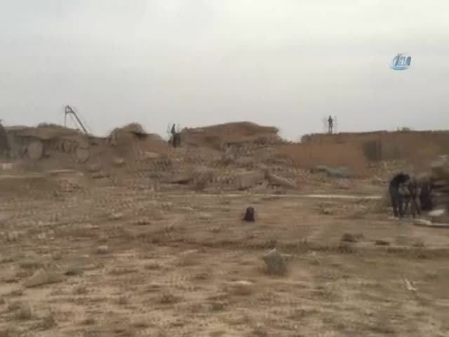 DEAŞ'ın yıktığı antik kent Nemrut harabeye döndü