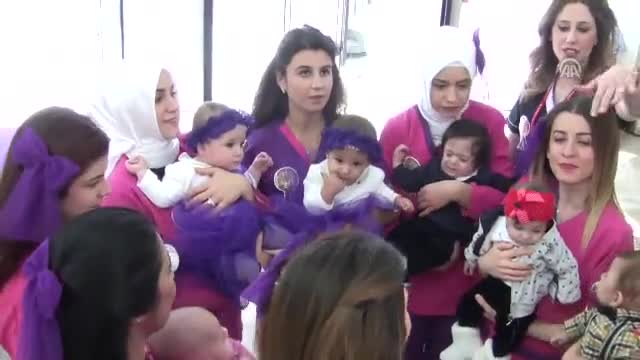 Bursa'da 17 Kasım Dünya Prematüre Bebekler Günü etkinliği