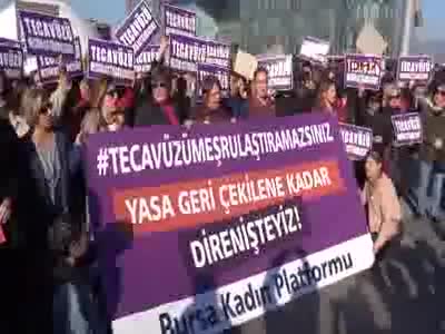 Bursa Kadın Platformu: Bu önerge 4 bin tecavüzcüye tahliye yolu açacak