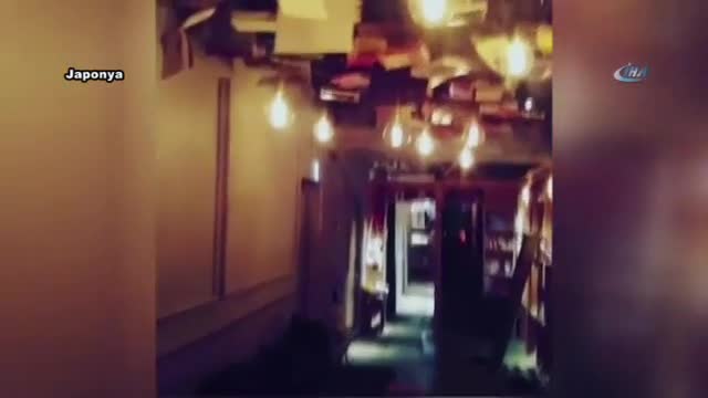 Japonya 6.9'luk depremle sarsıldı