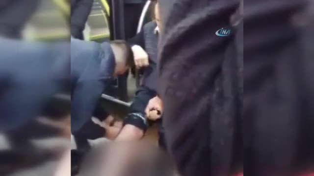 İstanbul'da otobüs şoförüne bıçaklı saldırı