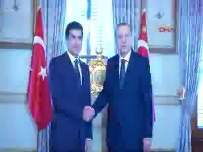 Erdoğan Barzani görüşmesi - 1