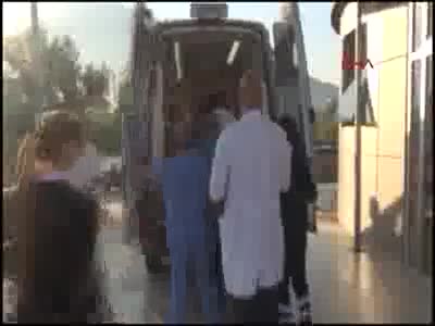 Tinerle ısınmak isteyince yaralandı