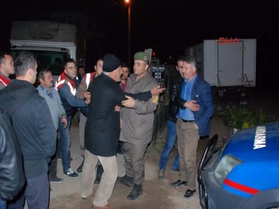 İzmir'de terörist cenazesine tepki