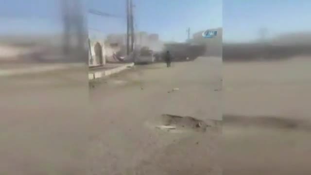 İntihar saldırısı sonrası yaşanan panik kamerada