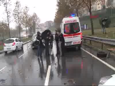 Motoru yerinden çıktı, hız ibresi takılı kaldı