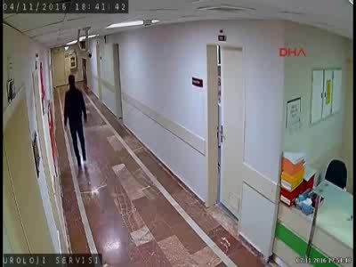 Şanlıurfa'da hastanede telefon çalan şüpheli yakalandı