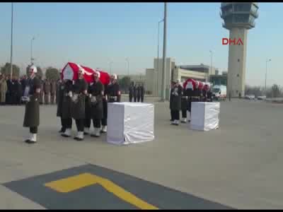 Şehit olan 2 asker için Elazığ'da tören düzenlendi - 1