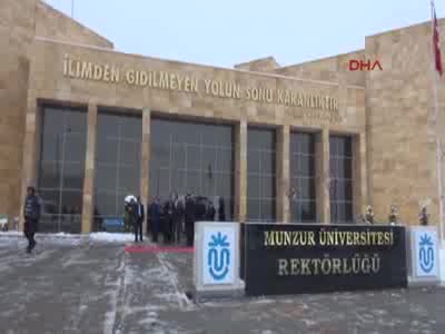 YÖK Başkanı Yekta Saraç Tunceli'de