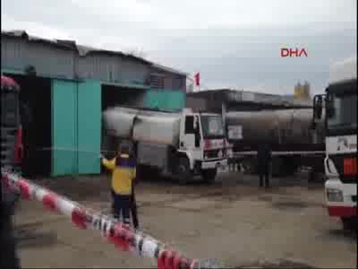 İstanbul'da akaryakıt tankerinde patlama