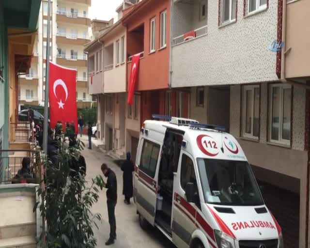 Şehidin haberi Bursa'da yaşayan ailesine ulaştı