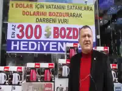 Züccaciyeciden, 300 dolar bozdurana hediye kampanyası