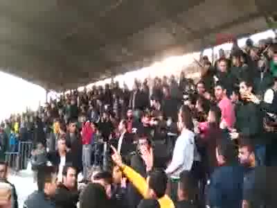 Amatör maçtaki kavgaya biber gazlı müdahale