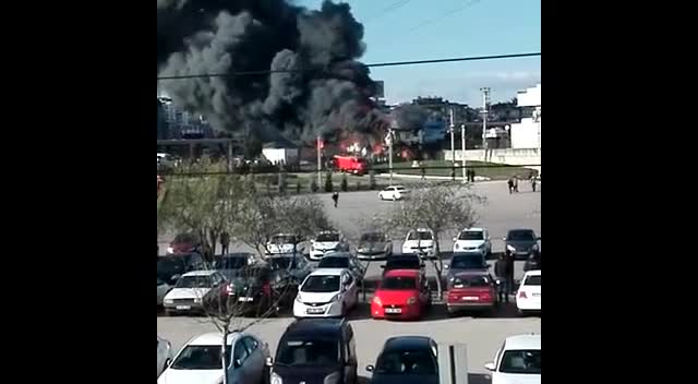 Bursa Nilüfer'de yangın! - 2