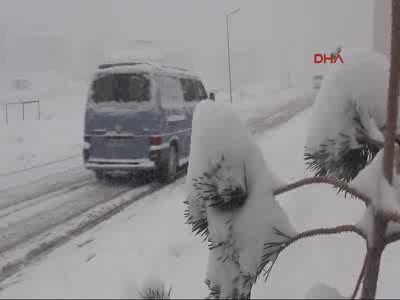 Van'da kar tatili