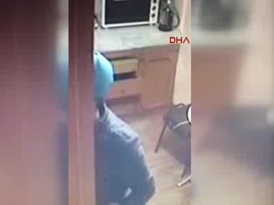 Bursa'da hırsıza, suçunu kabul ettiren görüntüler