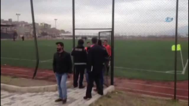 Hakeme maçta FETÖ'den gözaltı