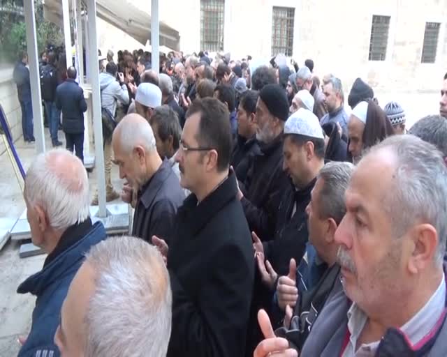 Şehitler için Bursa'da gıyabi cenaze namazı