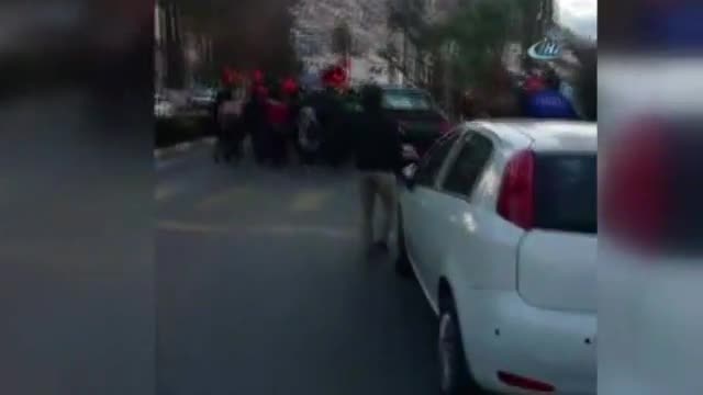CHP'li başkan gençlerle tartıştı